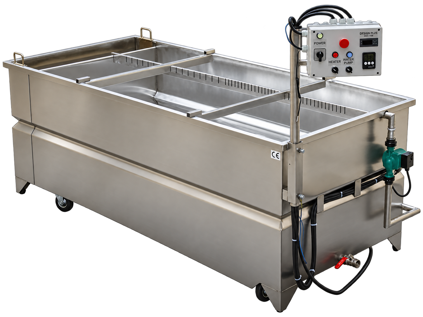ALANDA 100 × 200 tank side view